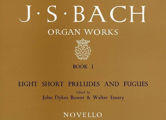 Couverture du livre « J.S. BACH: ORGAN WORKS BOOK 1: EIGHT SHORT PRELUDES AND FUGUES » de Bach, Sebasti Johann, librairie Les Contes Infusés à Corte