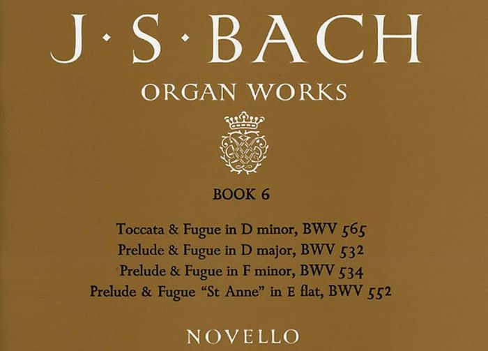 Couverture du livre « J.S. BACH: ORGAN WORKS BOOK 6 » de Bach, Sebasti Johann, librairie Les Contes Infusés à Corte