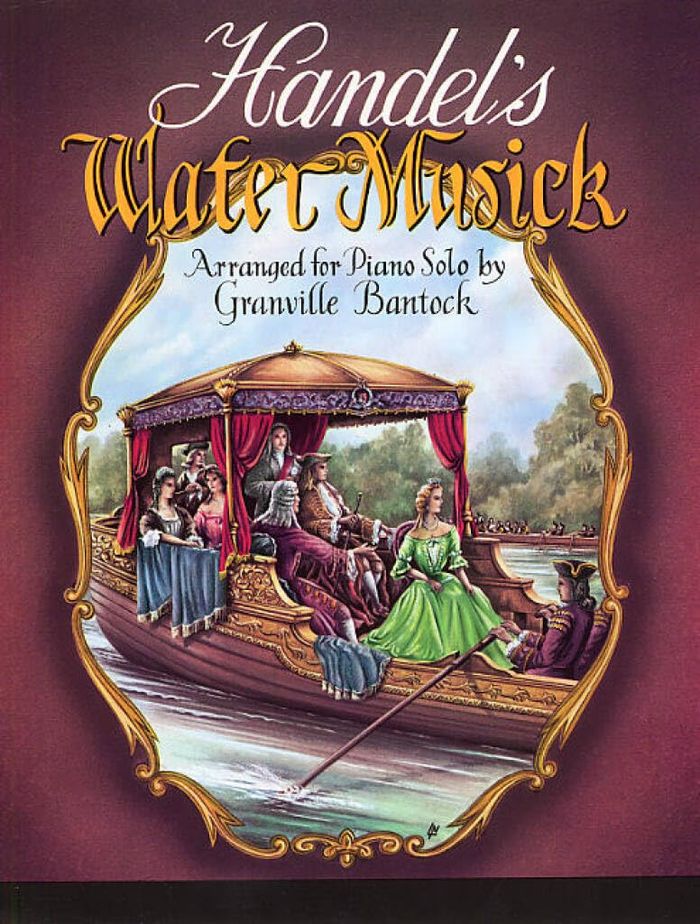 Couverture du livre « G.F. HANDEL: WATER MUSIC PIANO » de Handel, Fride George, librairie Les Contes Infusés à Corte