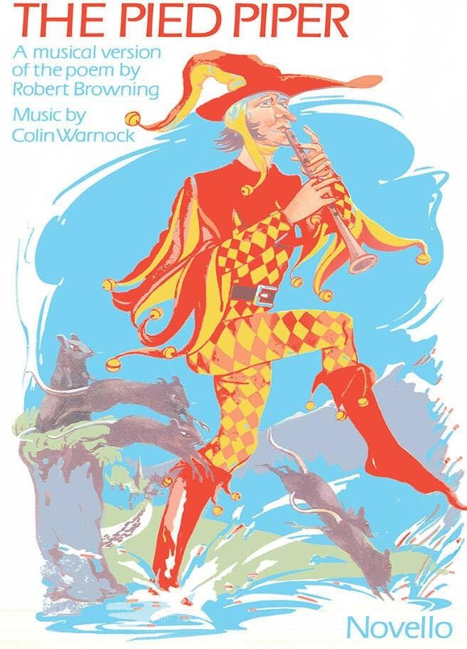 Couverture du livre « COLIN WARNOCK: THE PIED PIPER (VOCAL SCORE) » de Warnock, (comp Colin, librairie Les Contes Infusés à Corte