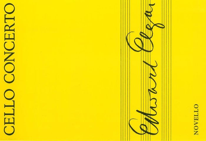Couverture du livre « EDWARD ELGAR: CELLO CONCERTO MINIATURE SCORE » de Elgar, (artis Edward, librairie Les Contes Infusés à Corte