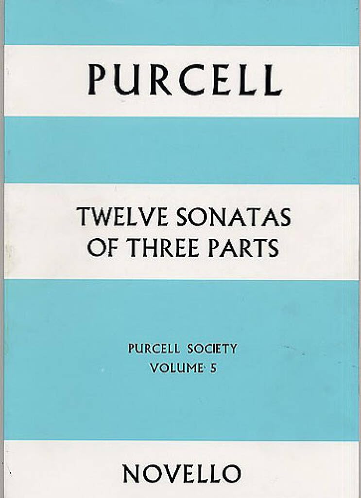 Couverture du livre « PURCELL SOCIETY VOLUME 5 - TWELVE SONATAS OF THREE PARTS (FULL SCORE) » de Purcell, (arti Henry, librairie Les Contes Infusés à Corte