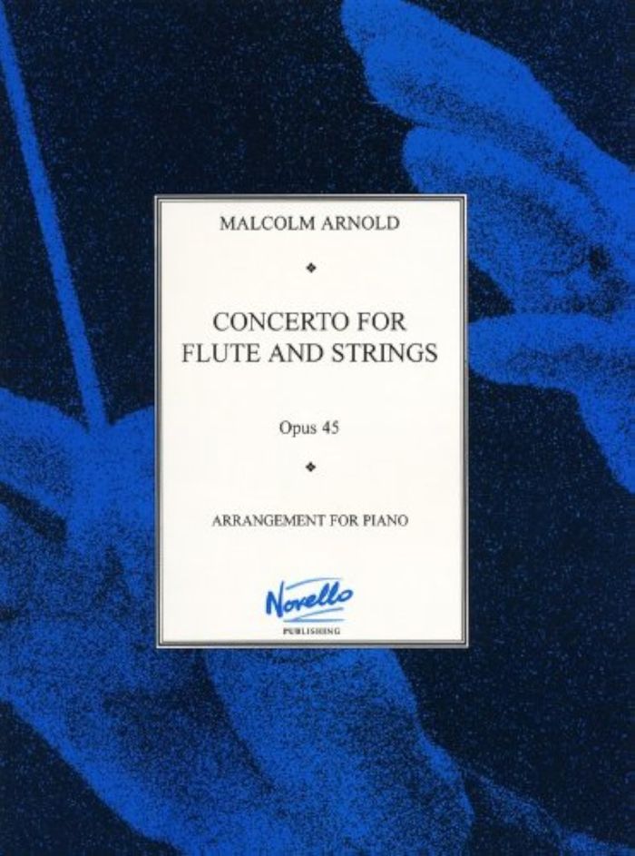 Couverture du livre « MALCOLM ARNOLD: CONCERTO NO.1 FOR FLUTE AND STRINGS OP.45 (FLUTE/PIANO) » de Arnold, (art Malcolm, librairie Les Contes Infusés à Corte