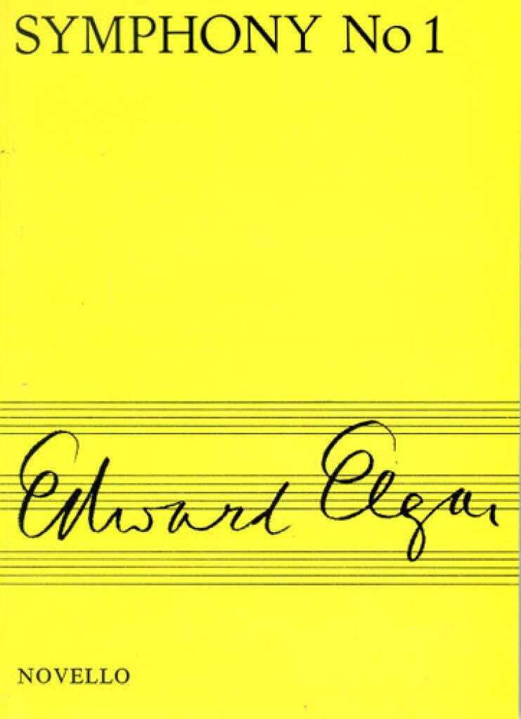 Couverture du livre « EDWARD ELGAR: SYMPHONY NO.1 IN A FLAT OP.55 (MINIATURE SCORE) » de Elgar, (compo Edward, librairie Les Contes Infusés à Corte