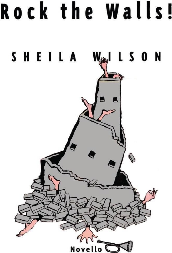 Couverture du livre « SHEILA WILSON: ROCK THE WALLS! (VOCAL SCORE) PIANO, VOIX, GUITARE » de Wilson, (comp Sheila, librairie Les Contes Infusés à Corte