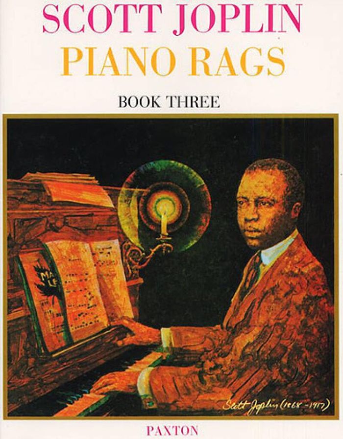 Couverture du livre « SCOTT JOPLIN: PIANO RAGS BOOK 3 PIANO » de Joplin, (artis Scott, librairie Les Contes Infusés à Corte