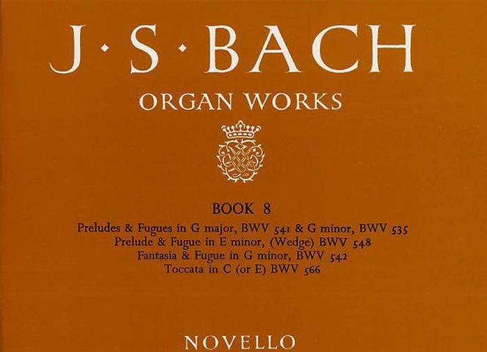 Couverture du livre « JOHANN SEBASTIAN BACH : ORGAN WORKS BOOK 8 - ORGUE » de Jean Sebastien Bach, librairie Les Contes Infusés à Corte