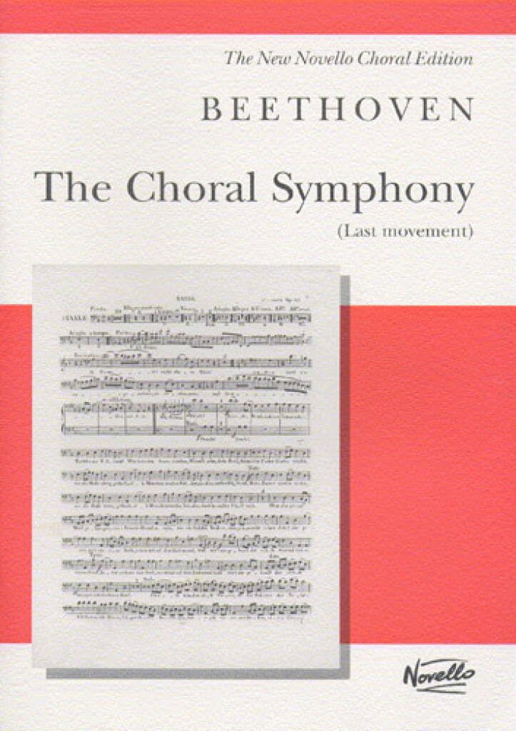 Couverture du livre « BEETHOVEN: THE CHORAL SYMPHONY (LAST MOVEMENT) CHANT », librairie Les Contes Infusés à Corte