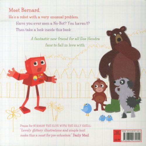 Quatrième de couverture de « NO-BOT, THE ROBOT WITH NO BOTTOM ! »