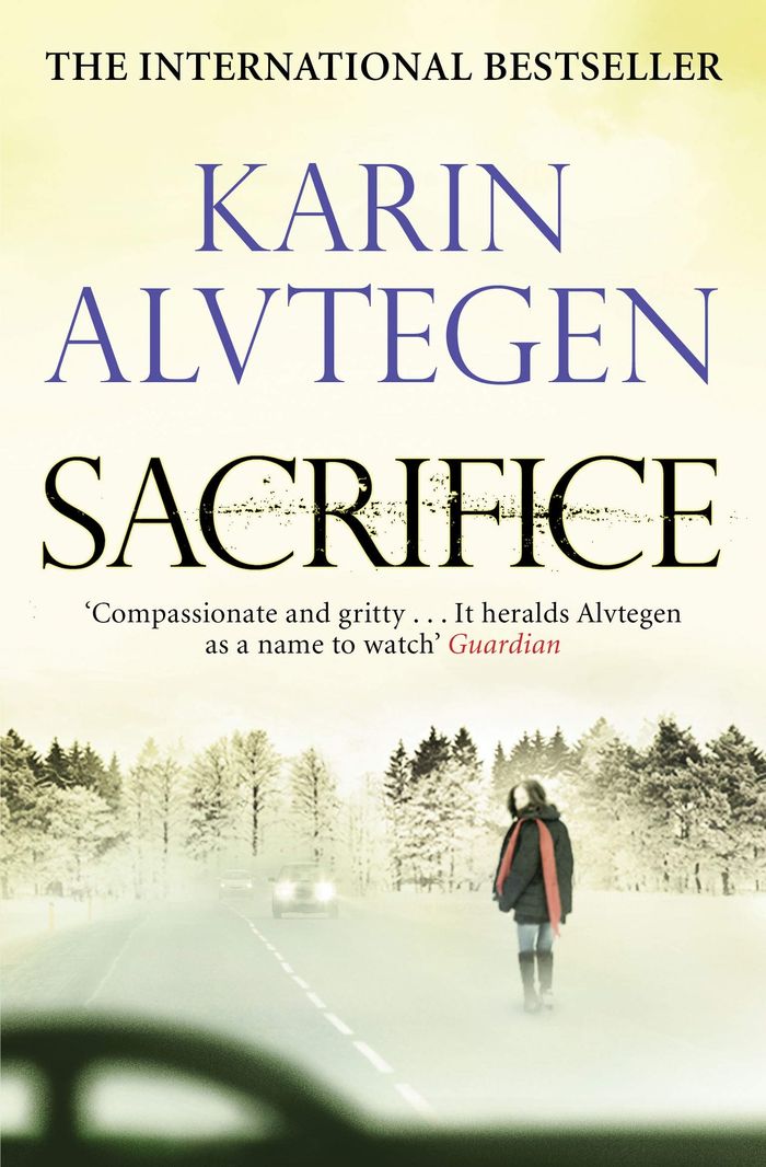 Couverture du livre « SACRIFICE » de Alvtegen, Karin, librairie Les Contes Infusés à Corte