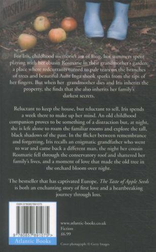 Quatrième de couverture de « THE TASTE OF APPLE SEEDS »