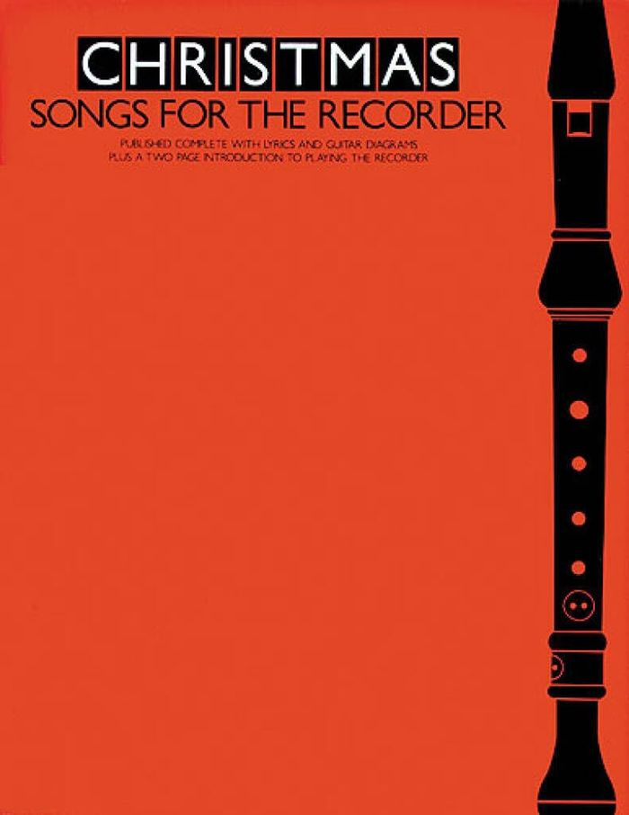 Couverture du livre « CHRISTMAS SONGS FOR THE RECORDER » de Auteurs Divers, librairie Les Contes Infusés à Corte