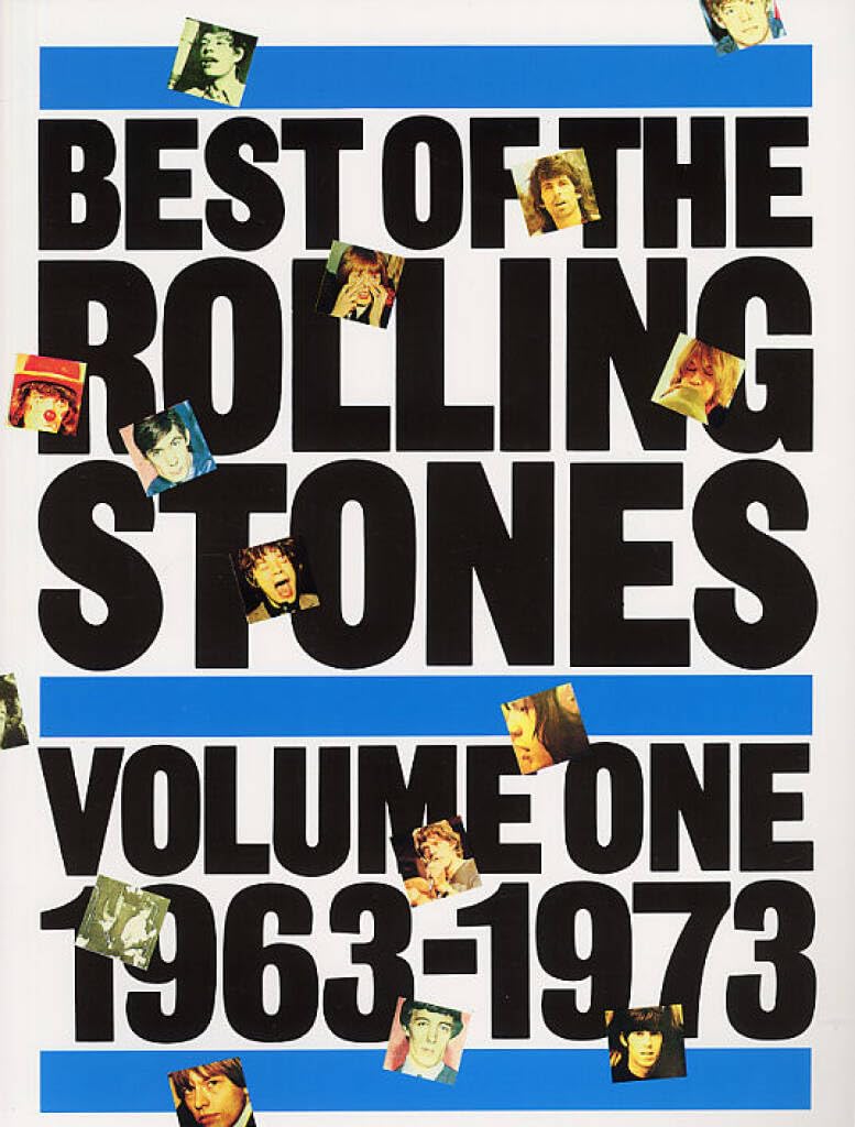 Couverture du livre « BEST OF THE ROLLING STONES : VOLUME 1 - 1963-1973 - PIANO, CHANT ET GUITARE », librairie Les Contes Infusés à Corte