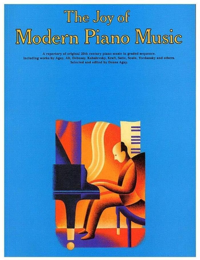 Couverture du livre « THE JOY OF MODERN PIANO MUSIC PIANO » de Auteurs Divers, librairie Les Contes Infusés à Corte