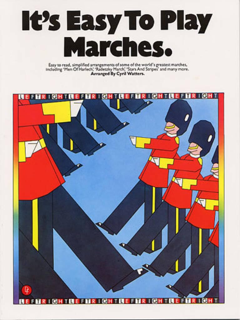 Couverture du livre « IT'S EASY TO PLAY MARCHES » de Auteurs Divers, librairie Les Contes Infusés à Corte