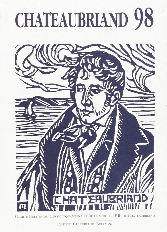 Couverture du livre « CHATEAUBRIAND 98 » de Jacques Gury, librairie Les Contes Infusés à Corte