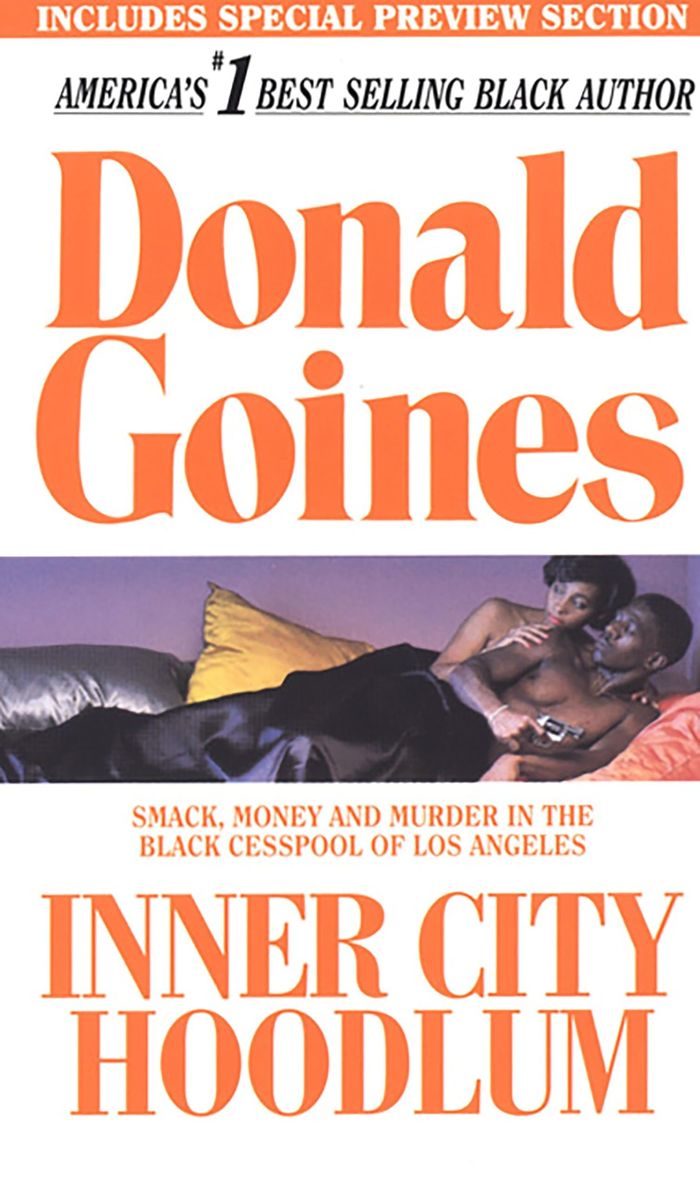 Couverture du livre « INNER CITY HOODLUM » de Donald Goines, librairie Les Contes Infusés à Corte