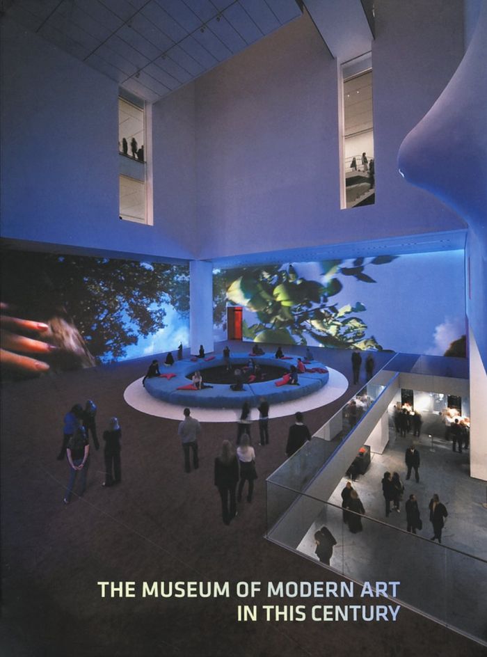 Couverture du livre « THE MUSEUM OF MODERN ART IN THIS CENTURY /ANGLAIS » de Glenn Lowry, librairie Les Contes Infusés à Corte