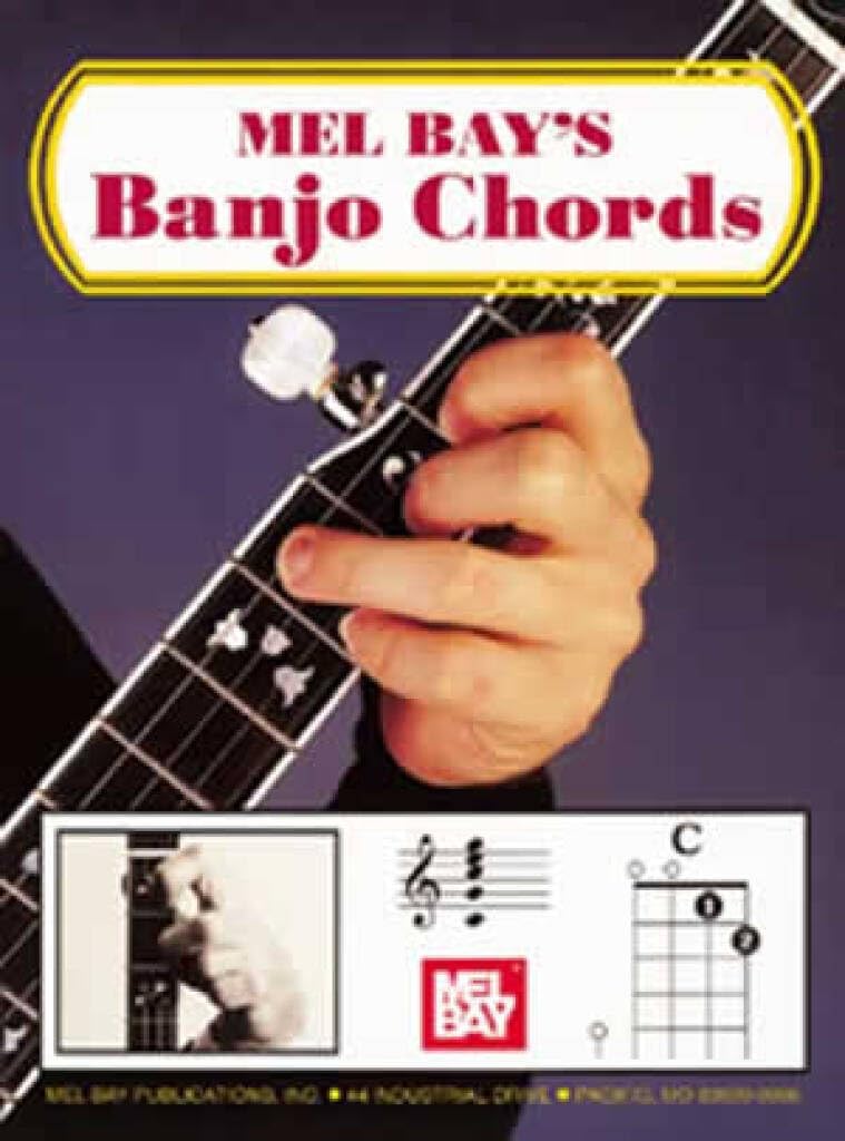 Couverture du livre « MEL BAY: BANJO CHORDS » de Bay, (author) Mel, librairie Les Contes Infusés à Corte