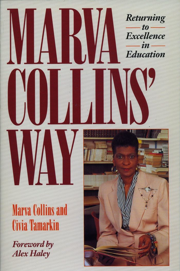 Couverture du livre « MARVA COLLINS' WAY - RETURNING TO EXCELLENCE IN EDUCATION » de Collins/tamarkin, librairie Les Contes Infusés à Corte