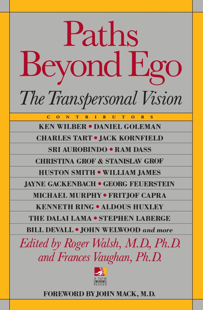 Couverture du livre « PATHS BEYOND EGO - THE TRANSPERSONAL VISION », librairie Les Contes Infusés à Corte