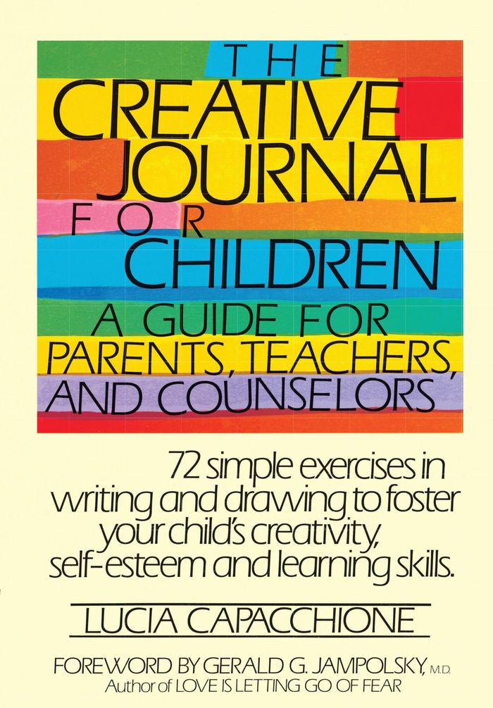 Couverture du livre « THE CREATIVE JOURNAL FOR CHILDREN - A GUIDE FOR PARENTS, TEACHERS AND COUNSELORS » de Lucia Capacchione, librairie Les Contes Infusés à Corte