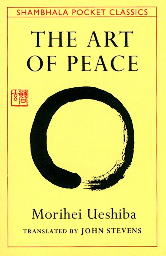 Couverture du livre « SHAMBHALA POCKET CLASSICS - THE ART OF PEACE » de Morihei Ueshiba, librairie Les Contes Infusés à Corte