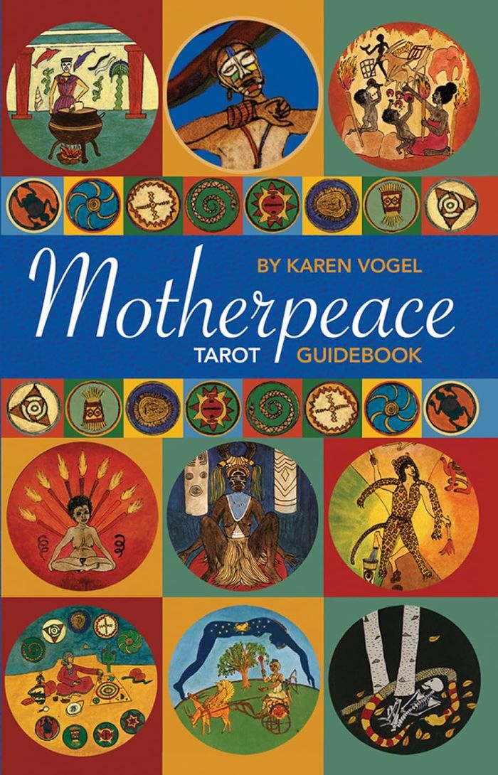 Couverture du livre « MOTHERPEACE TAROT GUIDEBOOK », librairie Les Contes Infusés à Corte
