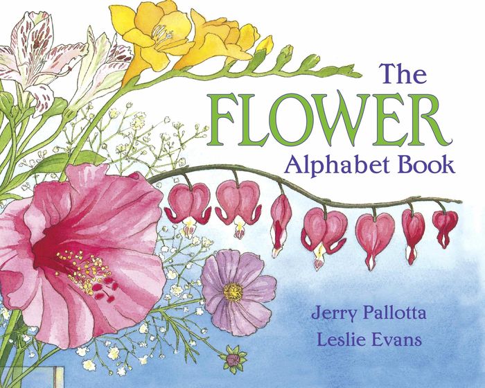 Couverture du livre « JERRY PALLOTTA'S ALPHABET BOOKS - THE FLOWER ALPHABET BOOK » de Pallotta/evans, librairie Les Contes Infusés à Corte