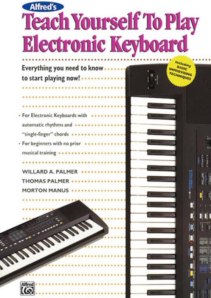 Couverture du livre « TEACH YOURSELF TO PLAY ELECTRONIC KEYBOARD » de Palmer, A. Willard, librairie Les Contes Infusés à Corte