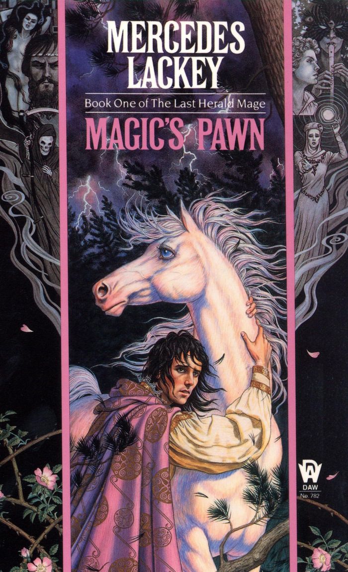 Couverture du livre « LAST HERALD-MAGE - MAGIC'S PAWN » de Mercedes Lackey, librairie Les Contes Infusés à Corte
