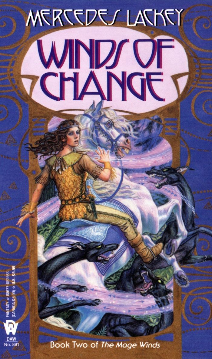 Couverture du livre « MAGE WINDS - WINDS OF CHANGE », librairie Les Contes Infusés à Corte