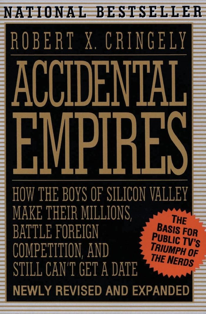 Couverture du livre « ACCIDENTAL EMPIRES - HOW THE BOYS OF SILICON VALLEY MAKE THEIR MILLIONS, BATTLE FOREIGN COMPETITION », librairie Les Contes Infusés à Corte