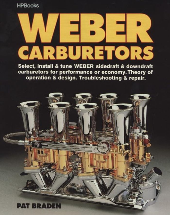 Couverture du livre « WEBER CARBURETORS HP774 », librairie Les Contes Infusés à Corte