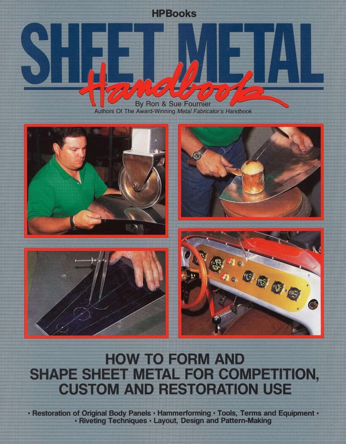 Couverture du livre « SHEET METAL HANDBOOK HP575 », librairie Les Contes Infusés à Corte