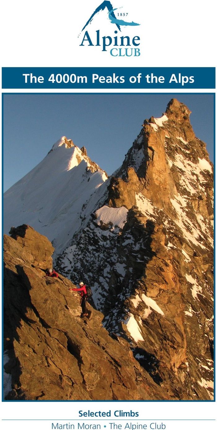 Couverture du livre « THE 4000M PEAKS OF THE ALPS - SELECTED CLIMBS », librairie Les Contes Infusés à Corte
