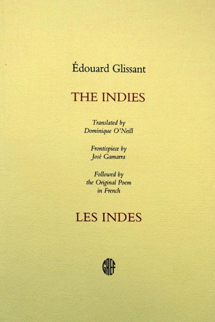 Couverture du livre « THE INDIES / LES INDES », librairie Les Contes Infusés à Corte