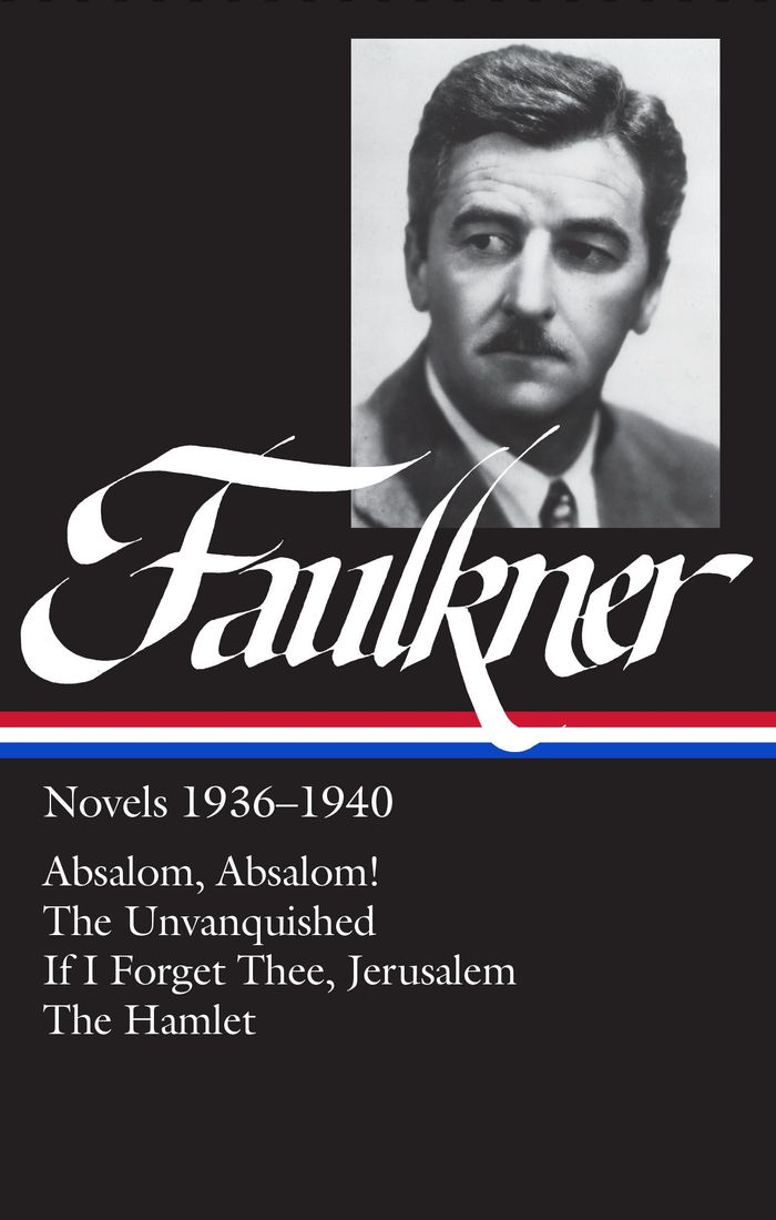 Couverture du livre « LIBRARY OF AMERICA COMPLETE NOVELS OF WILLIAM FAULKNER - WILLIAM FAULKNER NOVELS 1936-1940 (LOA #48) » de William Faulkner, librairie Les Contes Infusés à Corte