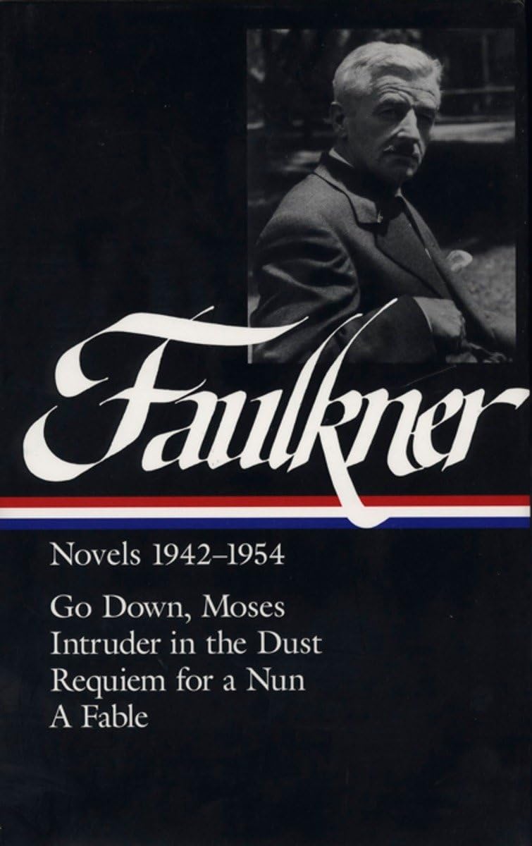Couverture du livre « LIBRARY OF AMERICA COMPLETE NOVELS OF WILLIAM FAULKNER - WILLIAM FAULKNER NOVELS 1942-1954 (LOA #73) » de William Faulkner, librairie Les Contes Infusés à Corte