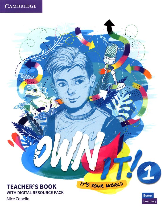 Couverture du livre « OWN IT! LEVEL 1 TEACHER'S BOOK WITH DIGITAL RESOURCE PACK » de Alice Copello, librairie Les Contes Infusés à Corte