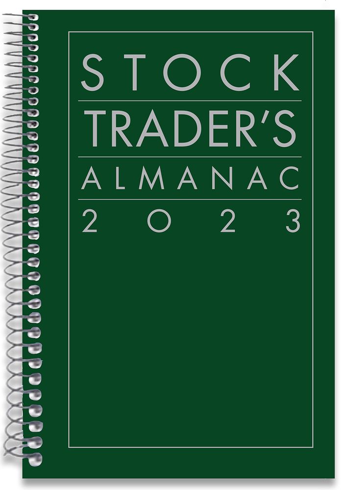 Couverture du livre « STOCK TRADER'S ALMANAC 2023 », librairie Les Contes Infusés à Corte