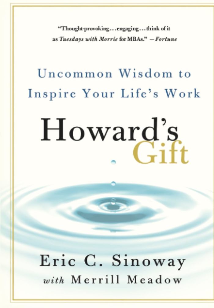 Couverture du livre « HOWARD'S GIFT » de Sinoway, C. Eric, librairie Les Contes Infusés à Corte