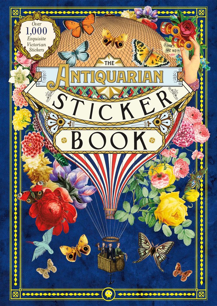 Couverture du livre « THE ANTIQUARIAN STICKER BOOK SERIES - THE ANTIQUARIAN STICKER BOOK - OVER 1,000 EXQUISITE VICTORIAN » de Dot Odd, librairie Les Contes Infusés à Corte