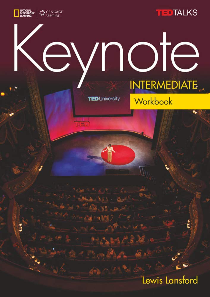 Couverture du livre « KEYNOTE INTERMEDIATE WORKBOOK WITH AUDIO CD » de Dummett, Paul, Lansf, librairie Les Contes Infusés à Corte
