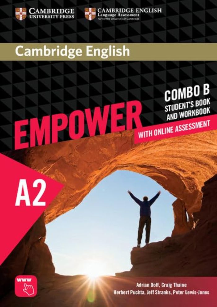 Couverture du livre « CAMBRIDGE ENGLISH EMPOWER ELEMENTARY COMBO B WITH ONLINE ASSESSMENT » de Doff, Adrian, Thaine, librairie Les Contes Infusés à Corte