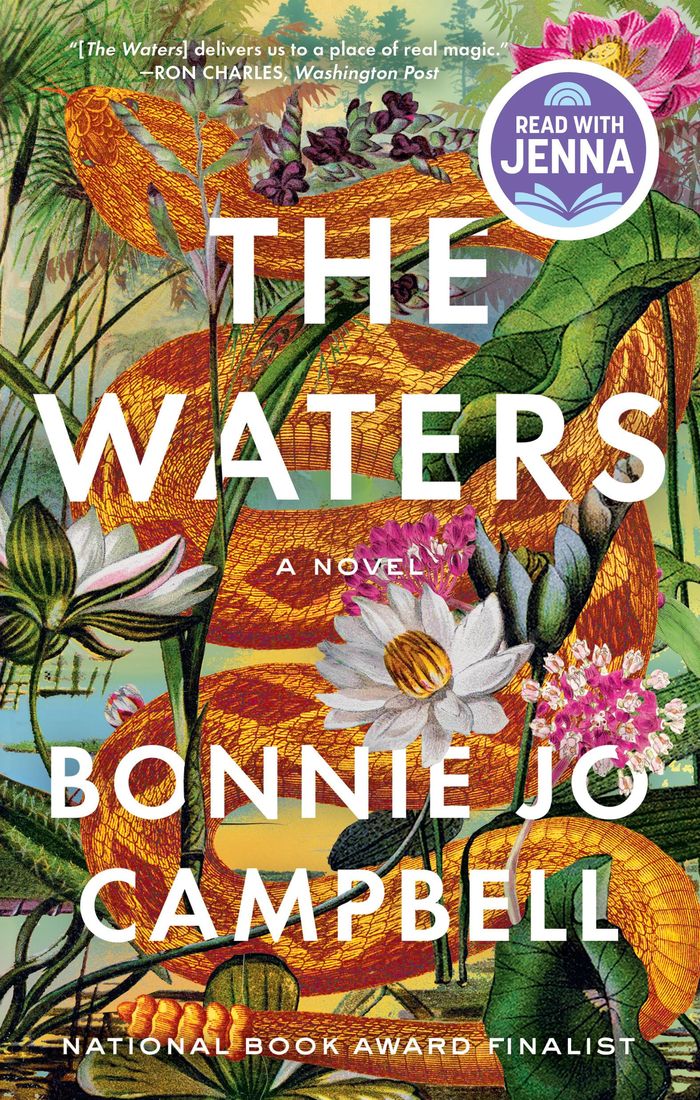 Couverture du livre « THE WATERS - A NOVEL » de Campbell Bonnie Jo, librairie Les Contes Infusés à Corte