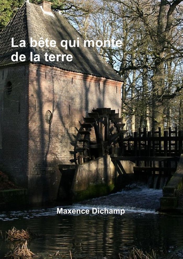 Couverture du livre « LA BETE QUI MONTE DE LA TERRE » de Maxence Dichamp, librairie Les Contes Infusés à Corte