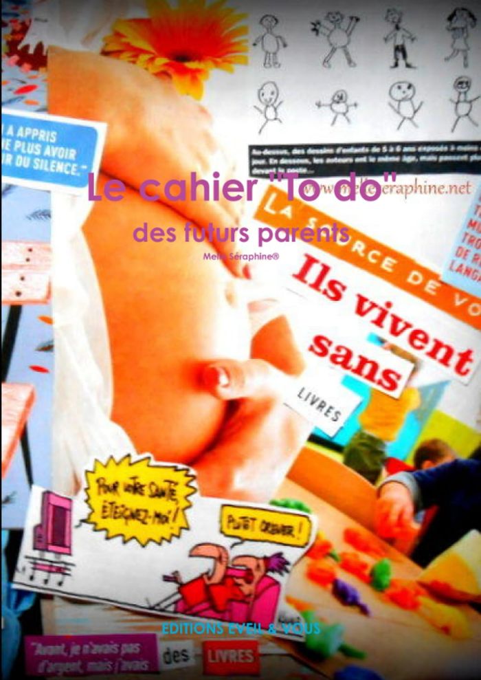 Couverture du livre « LE CAHIER "TO DO" DES FUTURS PARENTS » de Melle Seraphine, librairie Les Contes Infusés à Corte
