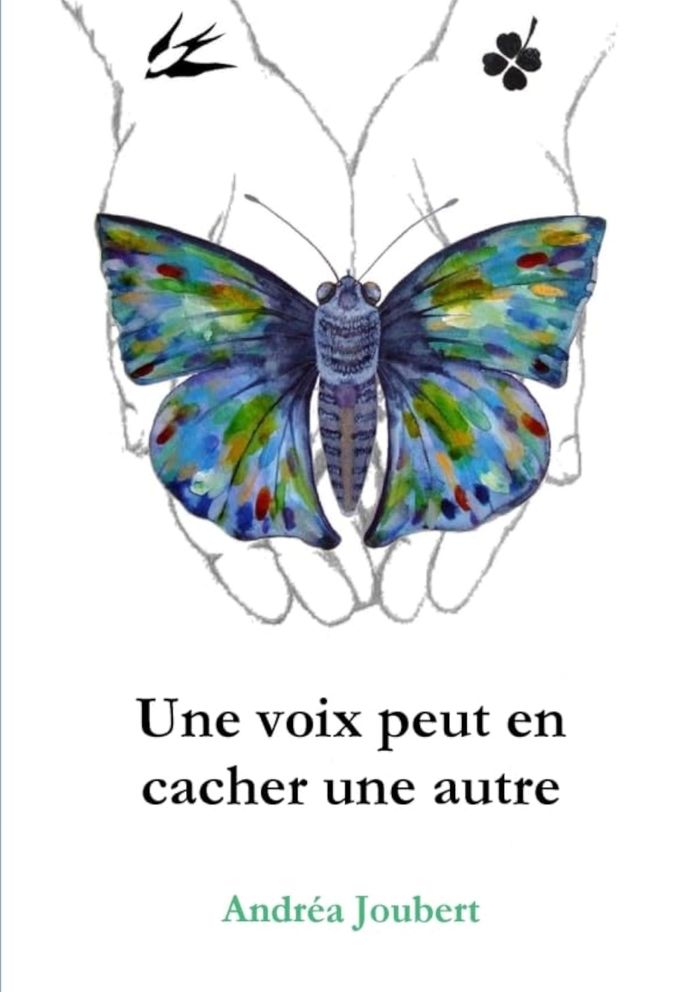 Couverture du livre « UNE VOIX PEUT EN CACHER UNE AUTRE » de Andrea Joubert, librairie Les Contes Infusés à Corte