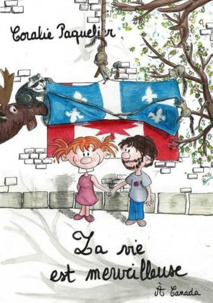 Couverture du livre « LA VIE EST MERVEILLEUSE » de Coralie Paquelier, librairie Les Contes Infusés à Corte